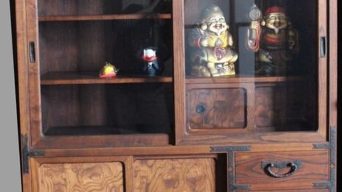 建具職人が造った家具 茶箪笥