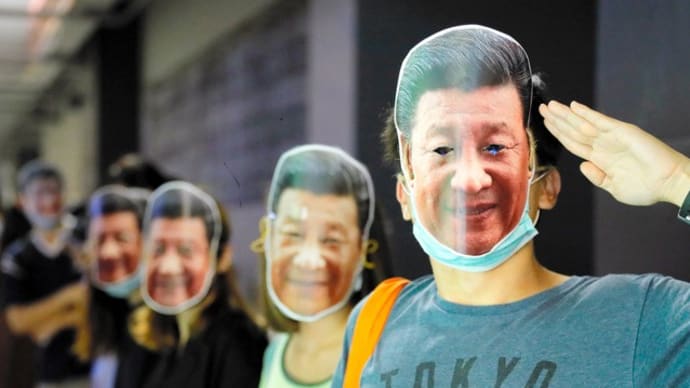 覆面禁止法、香港市民6割が「逆効果」 着用デモやまず