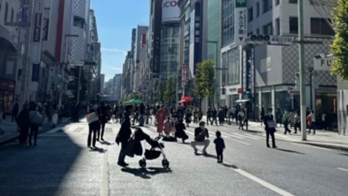 銀座なのに