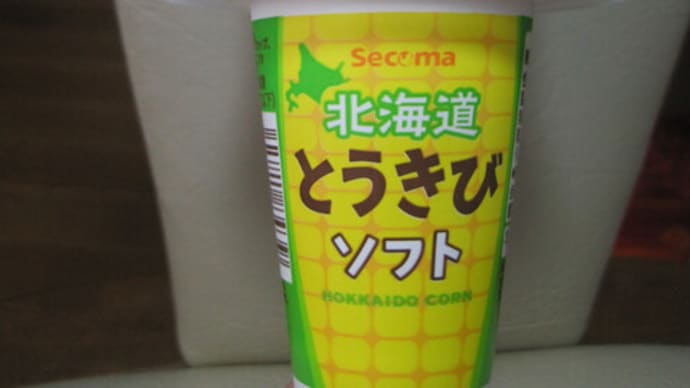 🌽北海道とうきびソフトと北海道メロンソフト🍈