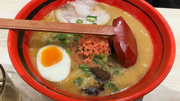 zunkoの久々ラーメンはえびそば(えびそば一幻@ソラマチ)