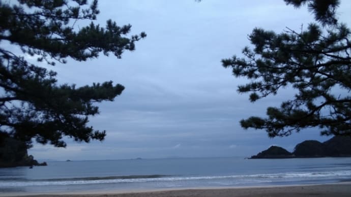 9月7日おはようございます。今日の海です。