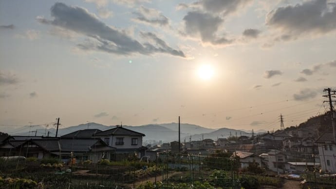 今日はちょっと寒かったかと