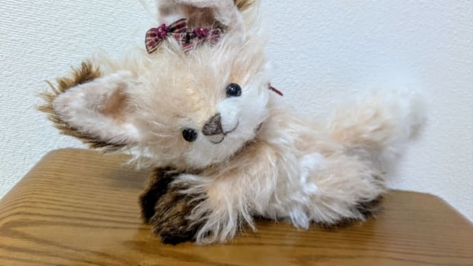 生徒さんの作品 子狐姉妹の妹ちゃん