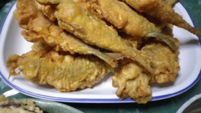 小アジの唐揚げ