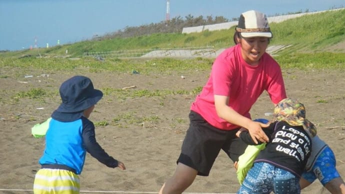 海開きとともにしらさん家の砂浜活動は一旦終わりです