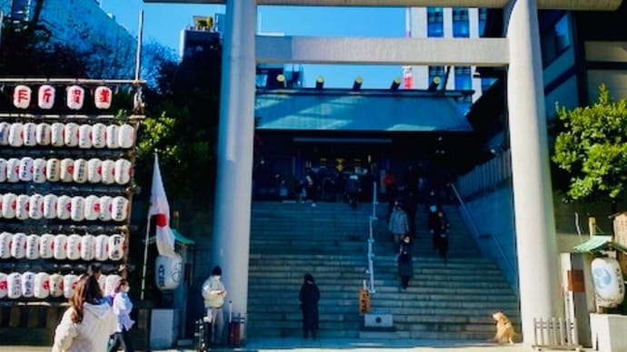 芝大神宮の光の柱