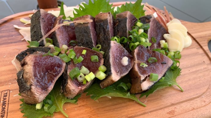 自宅で本格藁焼き