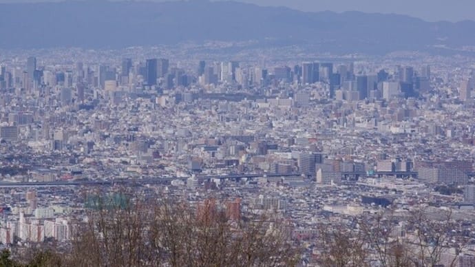 信貴生駒山系を歩く ~大阪平野の眺め