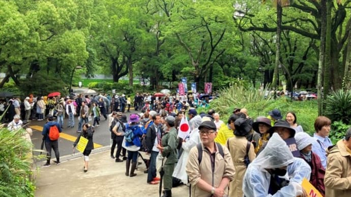 【現場レポート随時更新】東京・日比谷で「WHOから命をまもる国民運動」開催