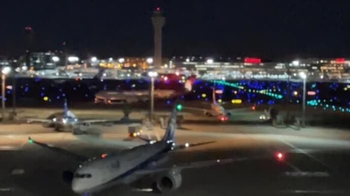 Go to 羽田空港🚌_帰路の夜景