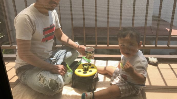 ベランダランチ