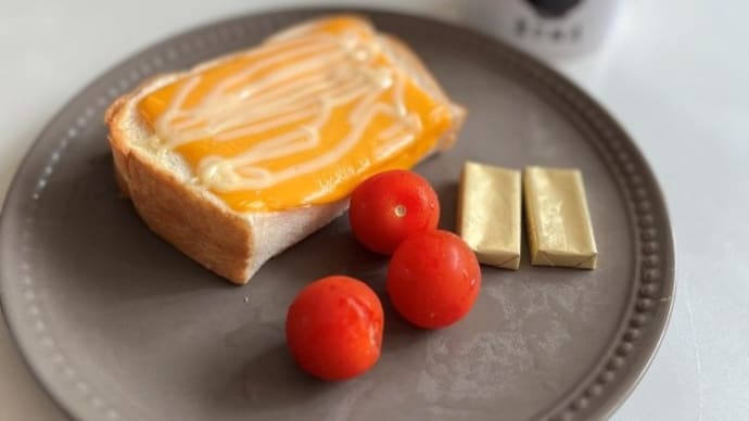 チーズトースト・筍ごはん・インスタントラーメン～食事記録