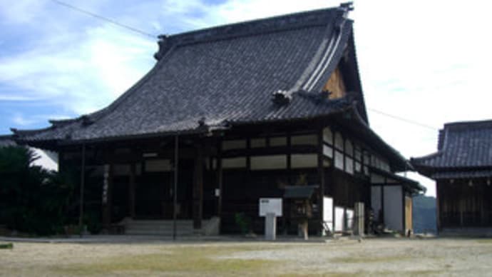 大可島城跡に建つ円福寺