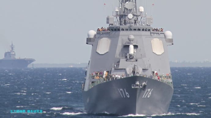 【日曜特集】海上自衛隊60周年観艦式【08】イージス艦あたご・イージス艦ちょうかいとともに(2012-10-08)