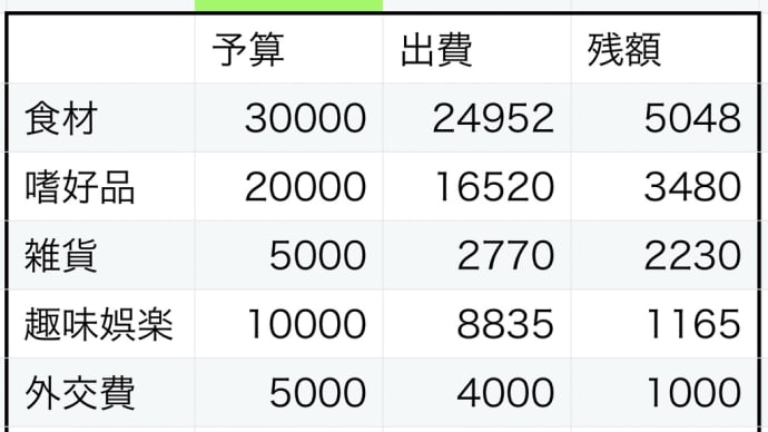 2024年2月期家計簿の振り返りと反省