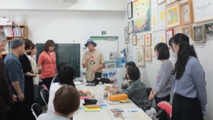 2025年6月4日(水)絵本わくわくコース・tupera tupera 亀山達矢さんの授業内容