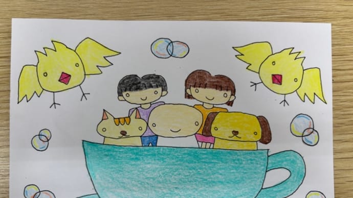 イースターエッグイラストと空想画