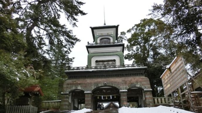 金沢　尾山神社～玉泉院丸庭園（1月22日撮影）