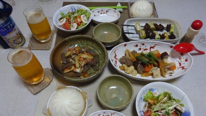 横浜中華街 江戸清の肉まんで晩ご飯！カロリズムと大観覧車ランキング!?