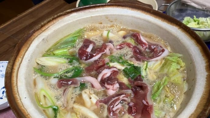 地味なぼたん鍋