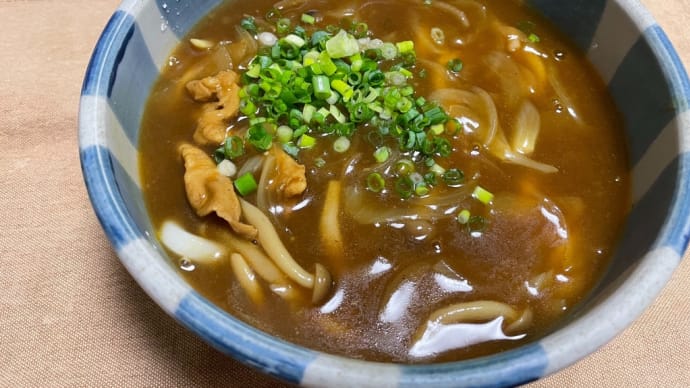 カレーうどん@我が家