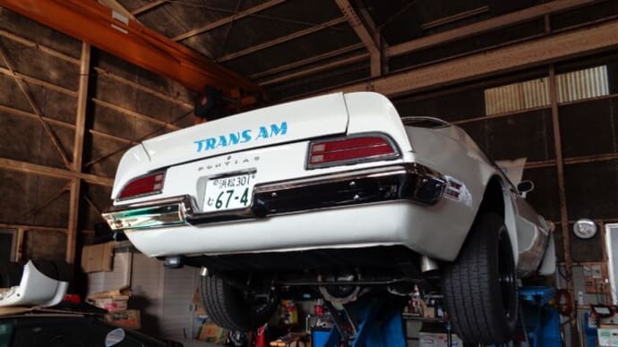 1973年 ファイヤーバード トランザム 455 オイル漏れ修理-2