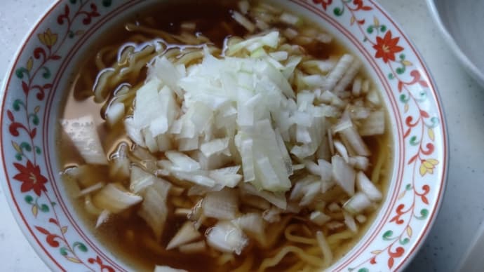 醤油ベースのラーメン