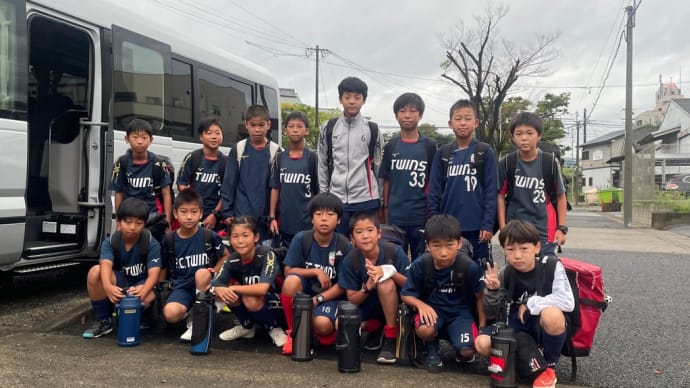 U12県内合宿行ってきます🥳🥳🥳