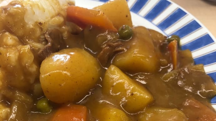 昔ながらの素朴なカレー‼️