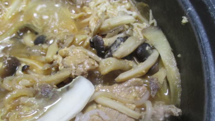 ぼたん鍋を作ってみました