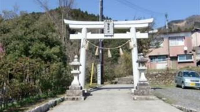 諏訪神社 in 鳥取県智頭町