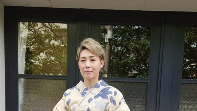 令和4年7月15日出張着付けは堺市中区の美容室、浴衣の着付依頼でした。担当 中川・清原