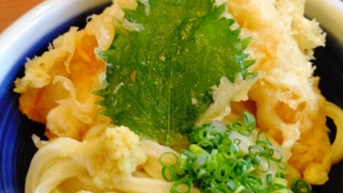 久しぶりに うどん屋さんに行ってきた(^.^)