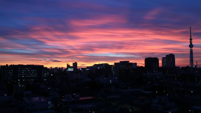夕焼け空
