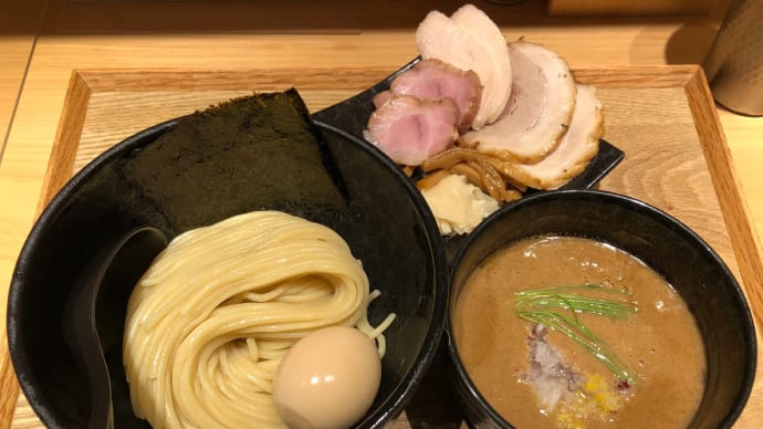 【新橋】 麺屋 周郷「特製つけ麺 中(1300円)」