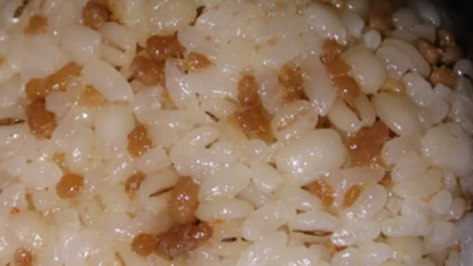 4月10日 鶏そぼろ&梅入りゆかりおにぎり