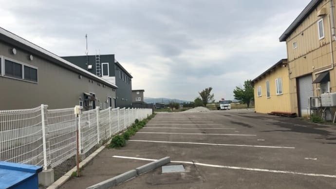 日曜日のスタッフ駐車場