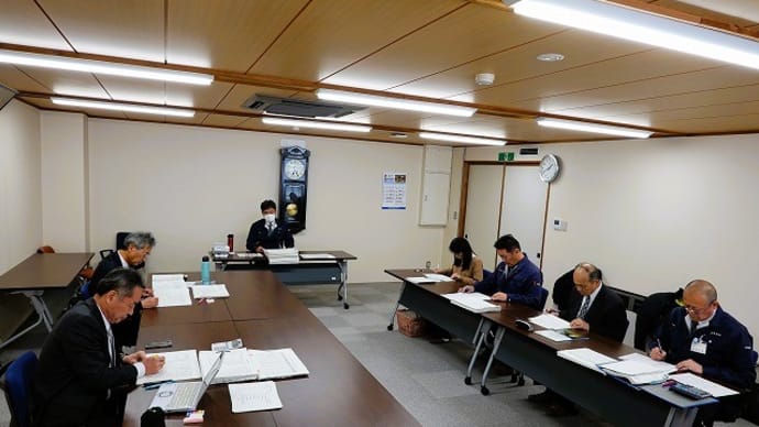 令和7年度当初予算査定&犀川対岸から小舟集落の風景
