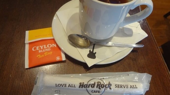 株主優待で上野のハードロックカフェへ