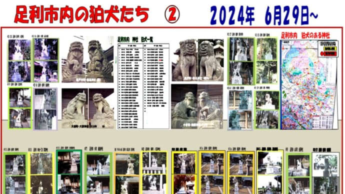 これは昨年「高助さんの狛犬展」の記録です。