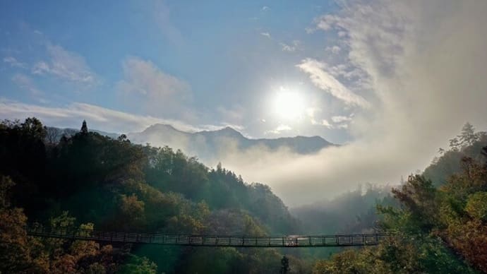 グリーンパークブリッジ周辺からの風景&松塩筑木曽老人福祉施設組合議会