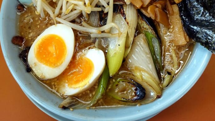 【店舗限定】味噌焼きネギラーメン@山岡家 朝里店