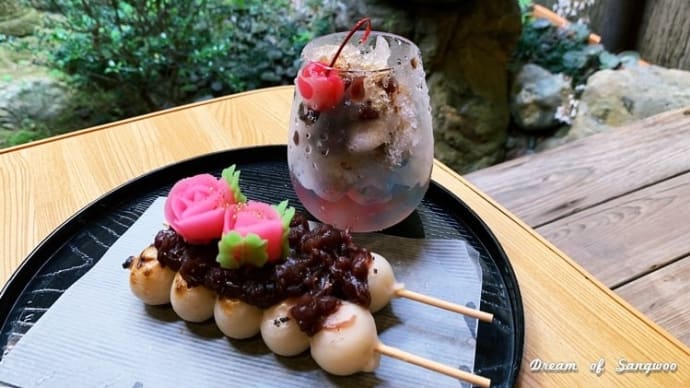 6/19① レトロな街並みをぶらぶら~薔薇のお団子😊🍡🍨