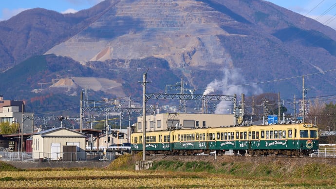 クリスマストレインと藤原岳