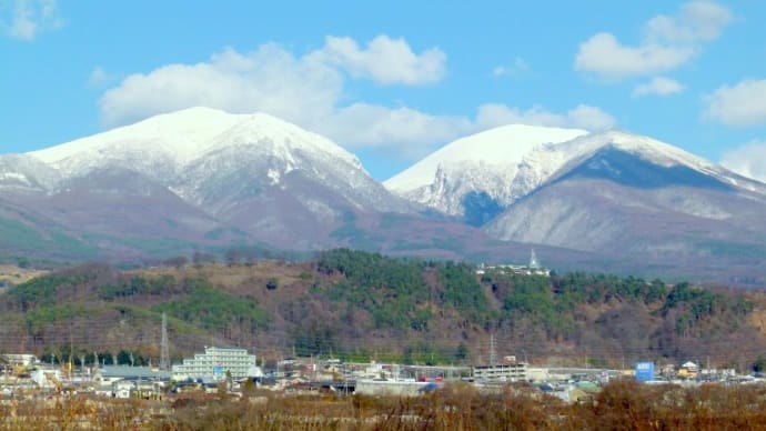 冬の信州・小諸から・・・浅間山と・・・小諸高原美術館