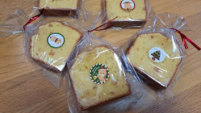 パウンドケーキ。