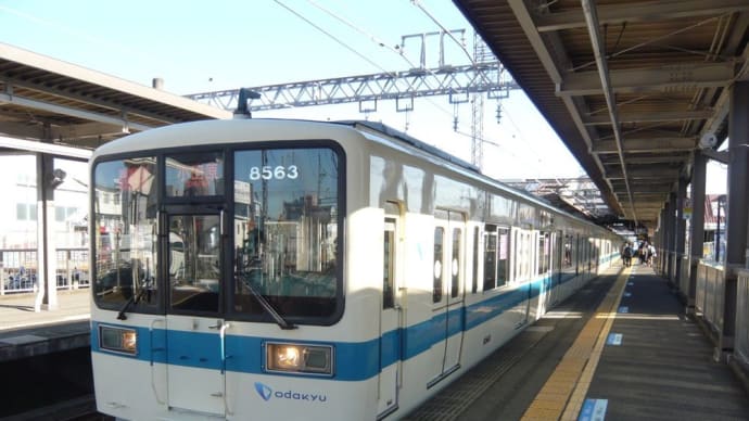 小田急8000系 急行 小田原行【愛甲石田駅:小田急本線】2023.2.27