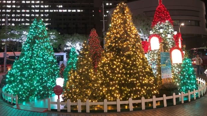 街はクリスマス色