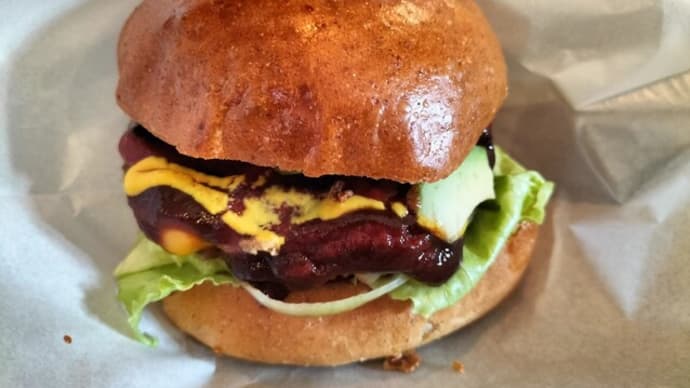 玉村町にでっっっかいビーフ100%ハンバーガーあり!【玉村町上飯島】